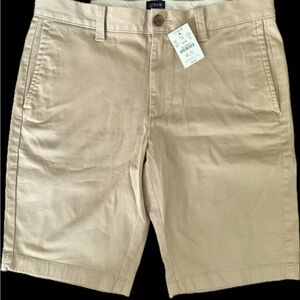 NEW WITH TAGS - Men’s J Crew Khaki Shorts. Size 30 with 11” inseam. Brand new.